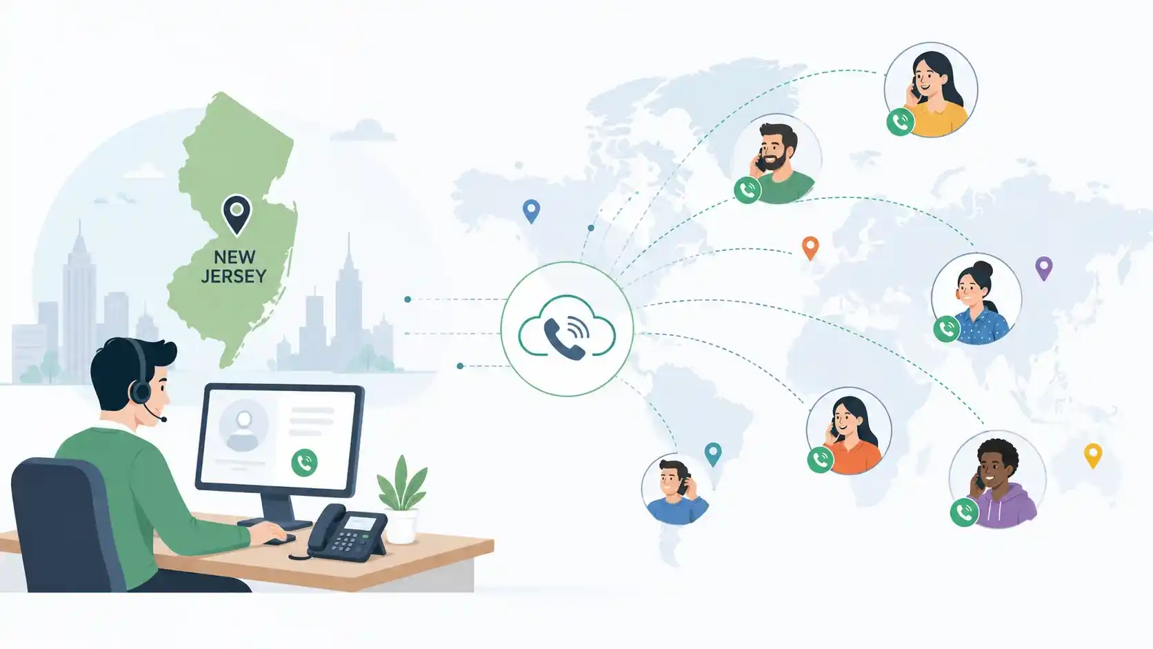 Buy New Jersey DID Number – New Jersey SIP Trunk Provider